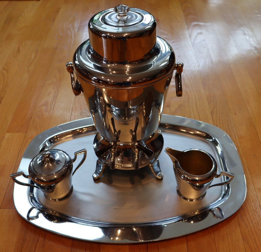 1930's EDICRAFT "MENLO" SIPHONATOR = THE MODERN COFFEE MAKER = THOMAS EDISON