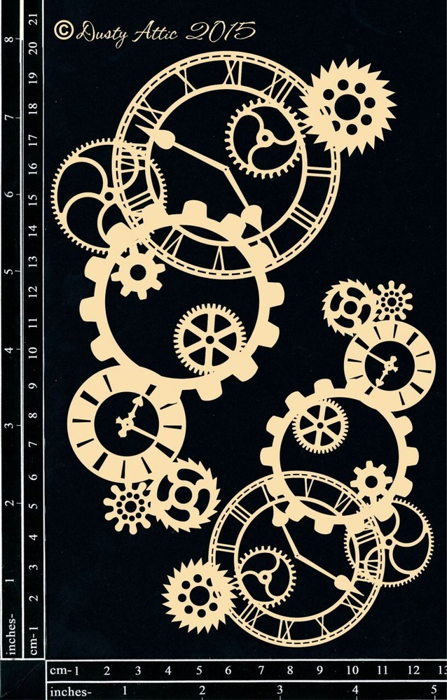 Dusty Attic, Chip Board, Cog Cluster, DA1393X