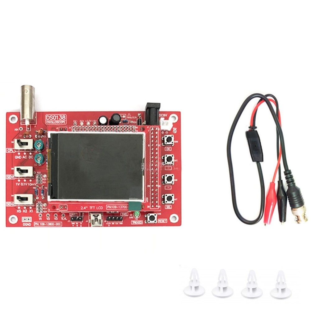 2.4" TFT Digital Assembled DSO138 Oscilloscope Kit DIY Module Education Board