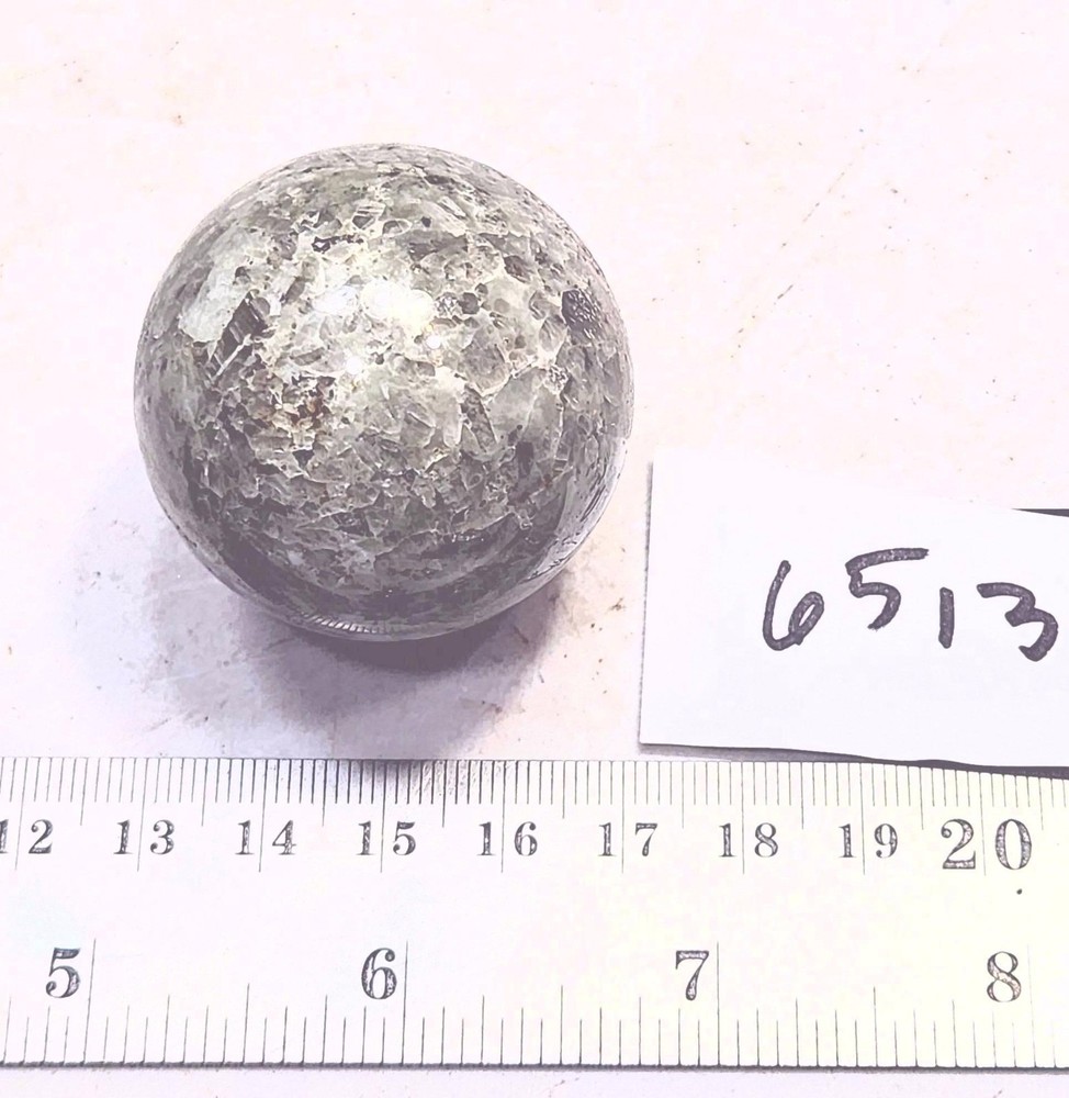 Fluorescent Wernerite 41mm Sphere for UV Collection 6513