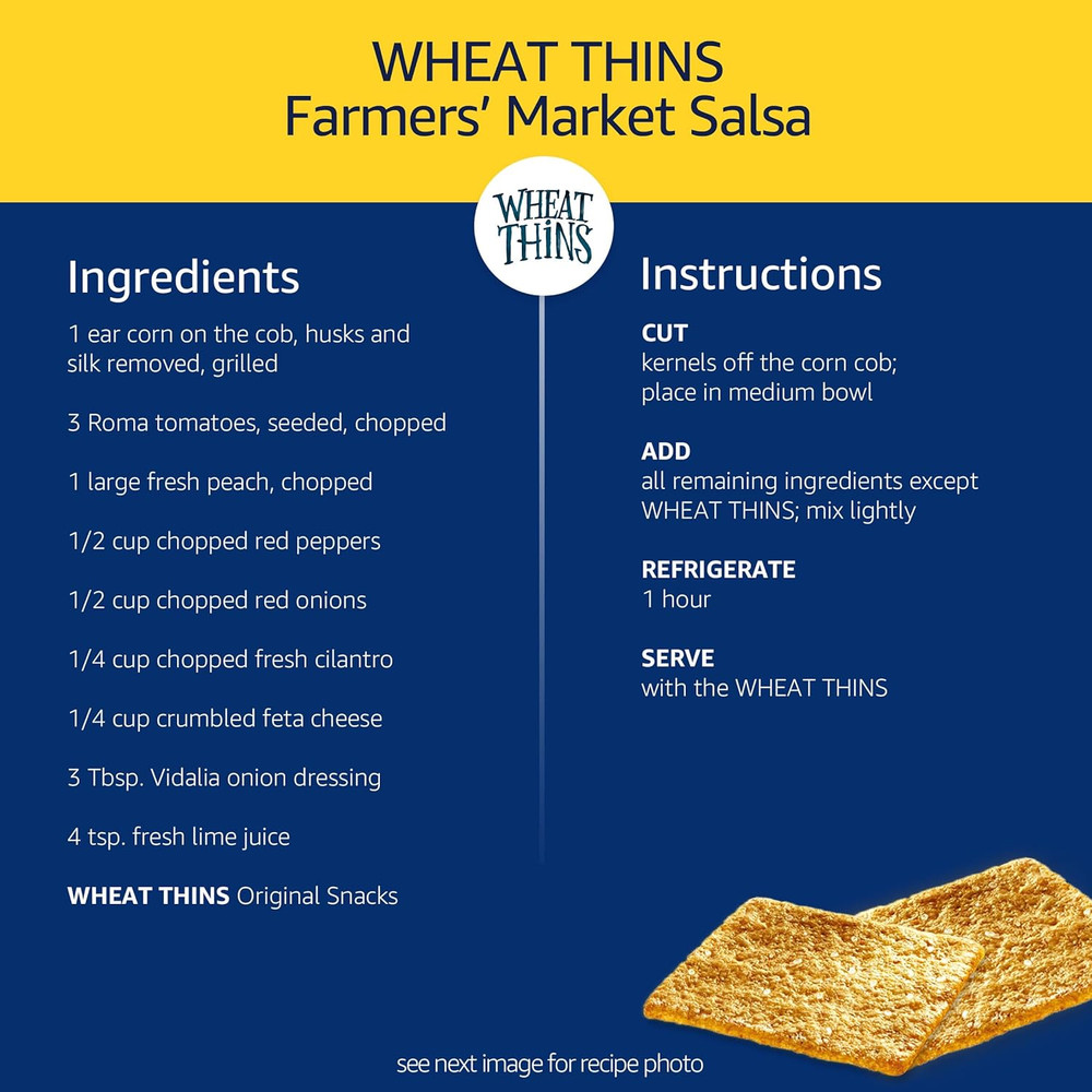Original Snacks, Whole Grain Wheat Crackers, Snack Crackers, Party Size, 20 Oz