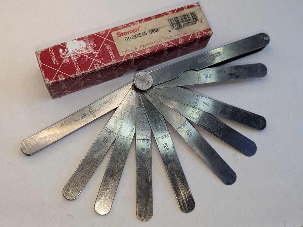 Starrett No.467 Thickness Gage