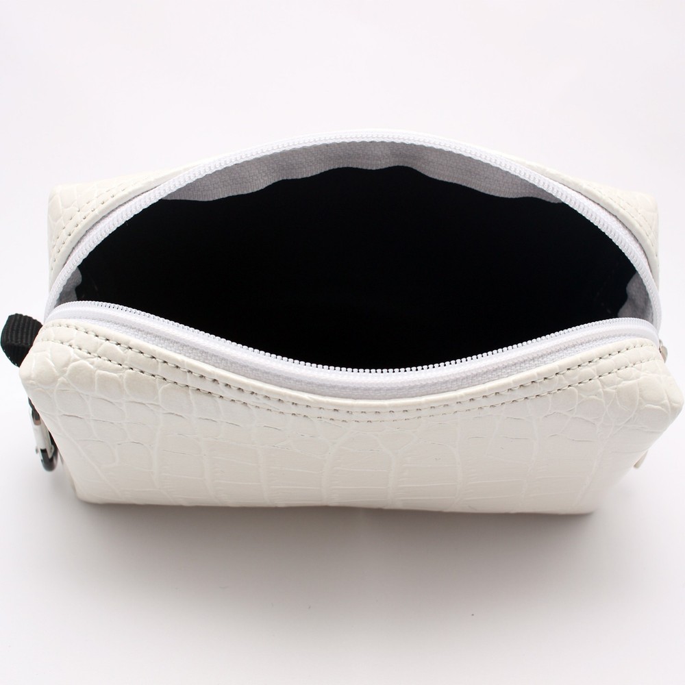 Burnoaa Accessory Pouch Case Organiser Bag White for Adapter Mouse Cable USB