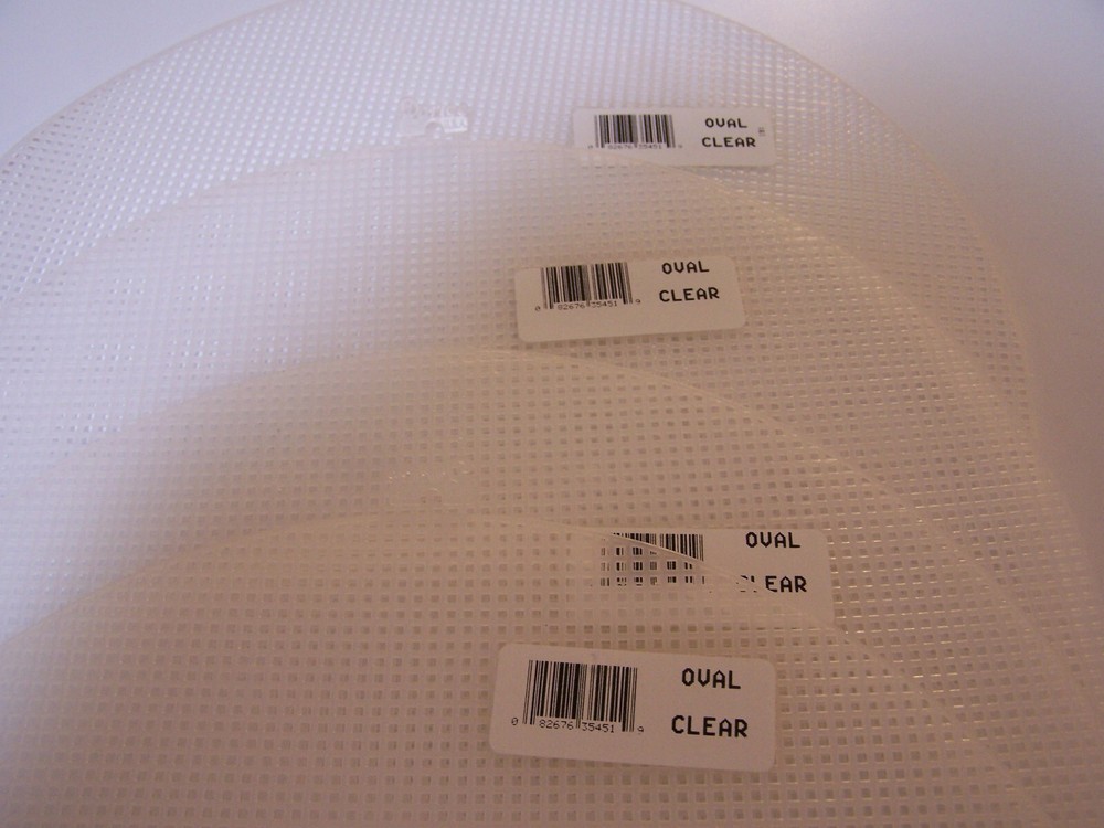 ( 4 ) OVAL PATTERN FOR KNITTING 16 14CH BY 12 INCH