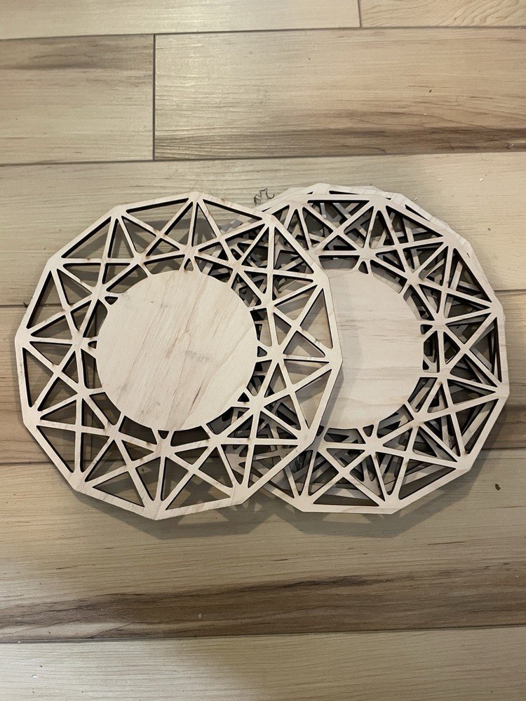 Wood Wreath Form Blank 10”