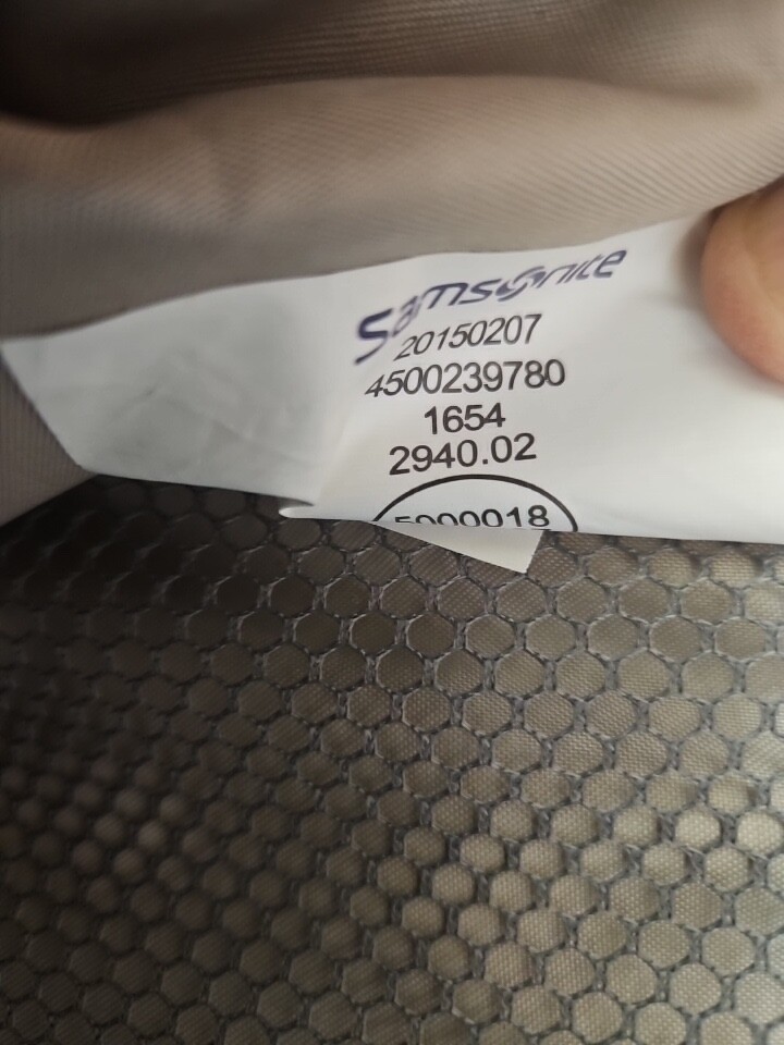 Samsonite bag black for traveling