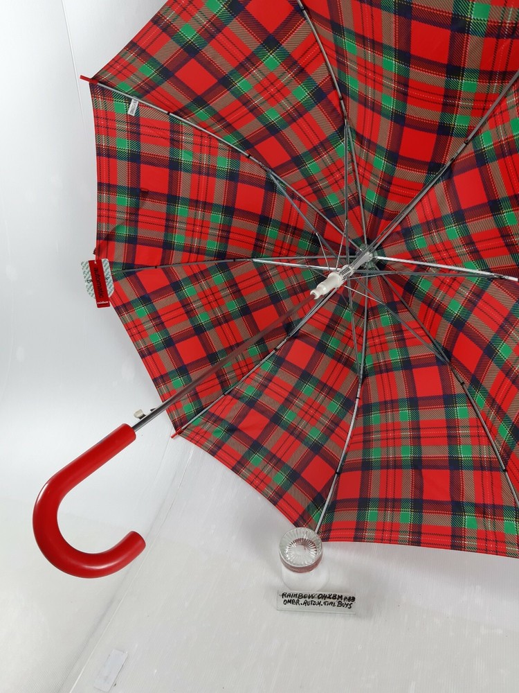 Long/Mini Umbrella - Automatic - Boys - 8 Slats - 0428M - Rainbow