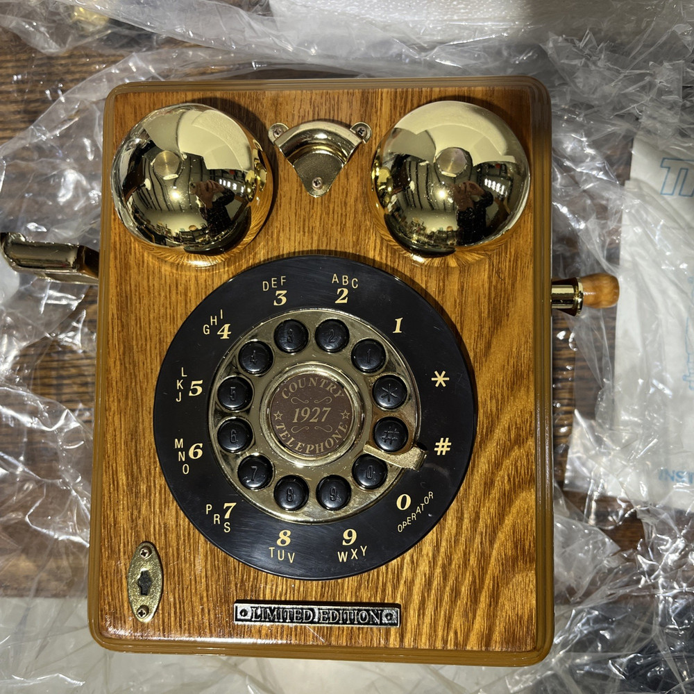 Thomas Classic Edition Telephone - Model PP-111 Rich Oak Finish
