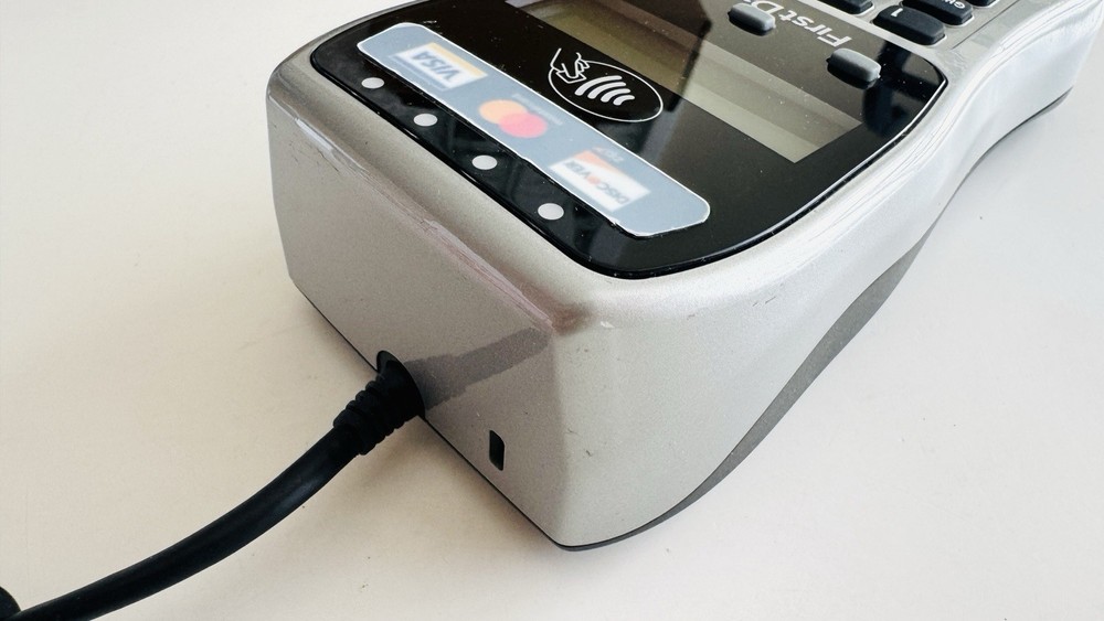 First Data FD-35 PIN Pad Card Reader USB Contactless Chip Swipe – Tested