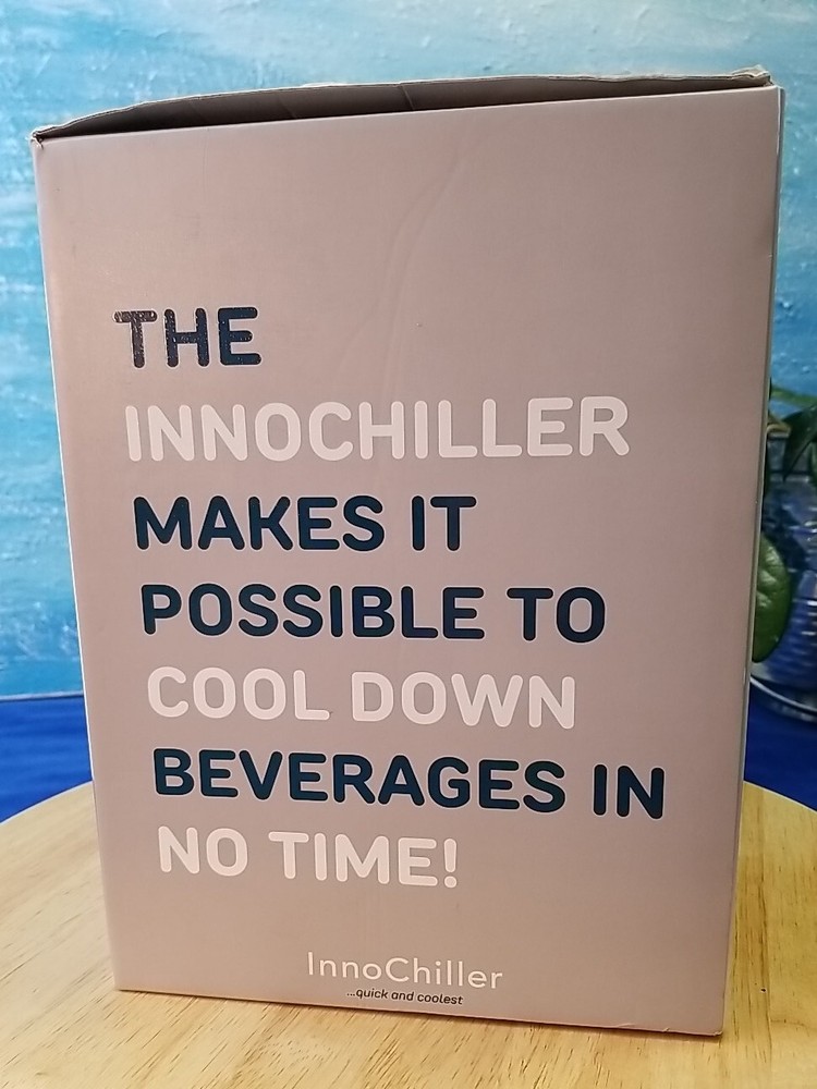 InnoChiller Cools Down Drinks In Minutes Cooler Ice Maker- Refrigerator Required