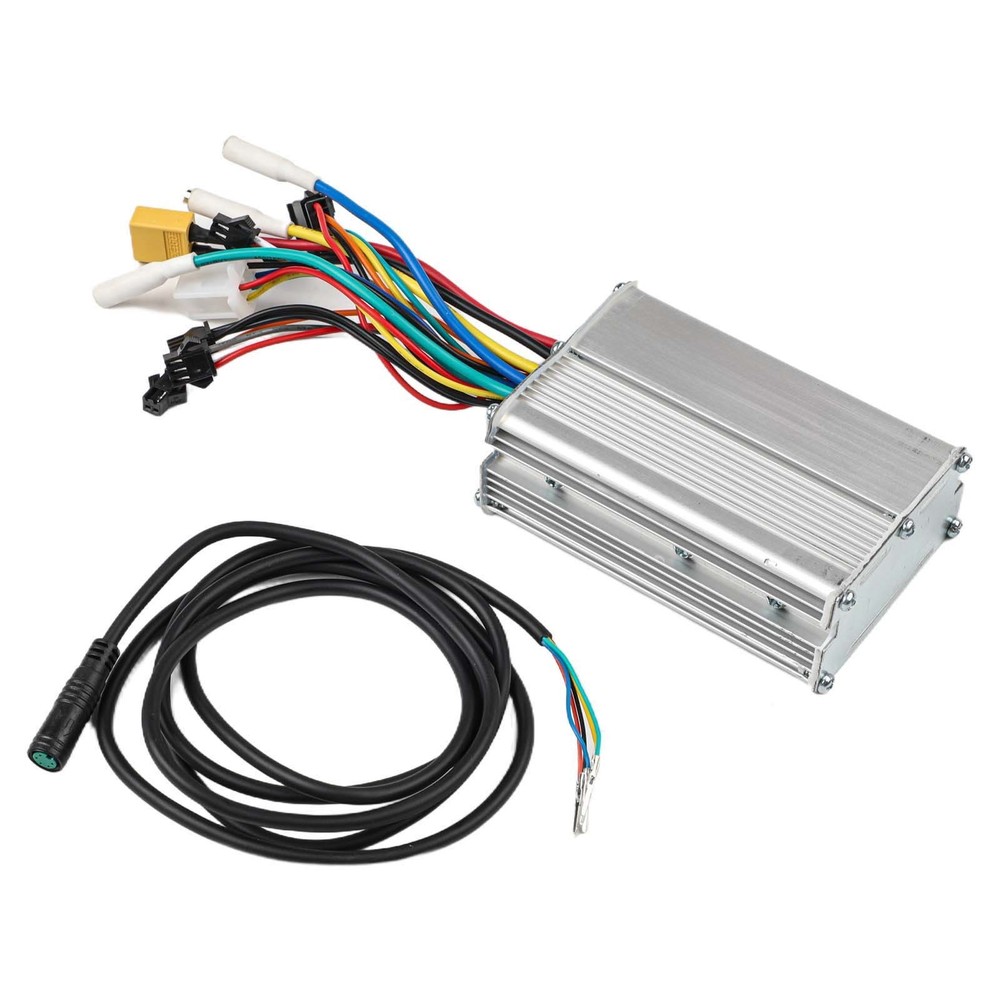 21A 48V Brushless Controller with Aluminium Alloy Shell and Adapter Cable