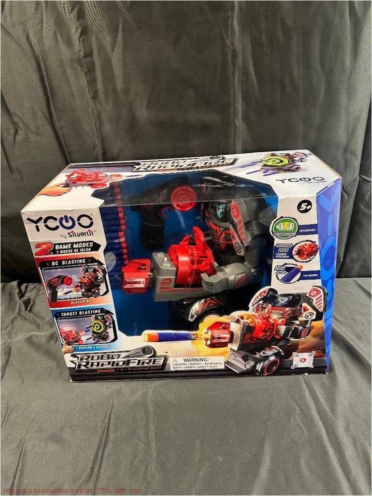 ROBO RAPIDFIRE Silverlit 2-in-1 Remote Control Blasting Robot