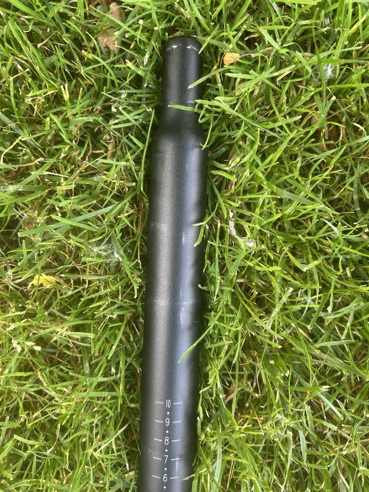 Bicycle Seat Post 31.8 Black Aluminum