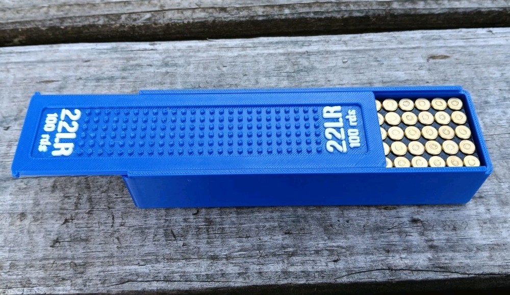 22LR Ammo Box 100rd Capacity (3 Pack)