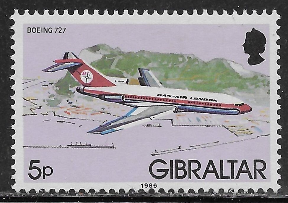 Gibraltar Scott #'s 420a MNH