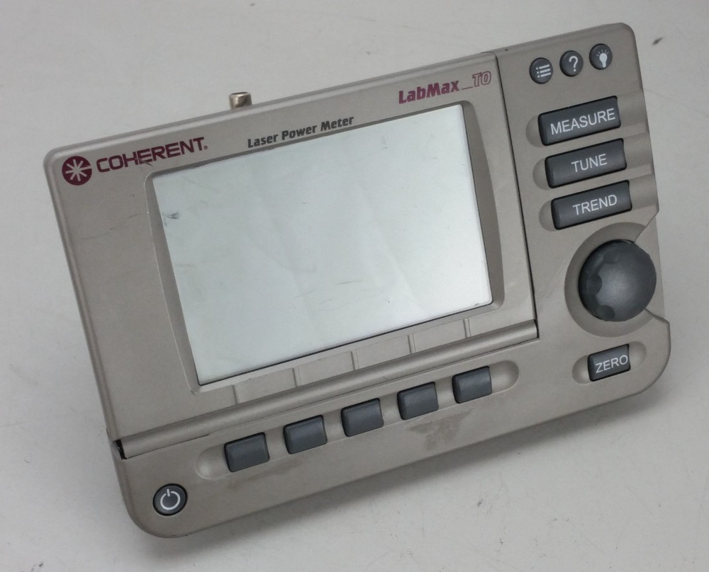 COHERENT LASERS  LASER POWER METER 1104619  MODEL LABMAX-TO