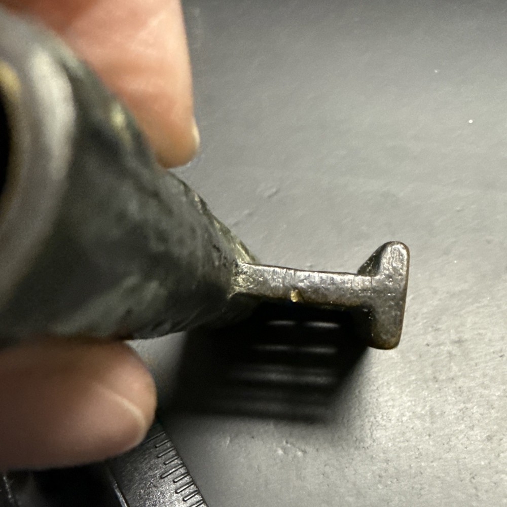 Vintage Brass Key Corkscrew