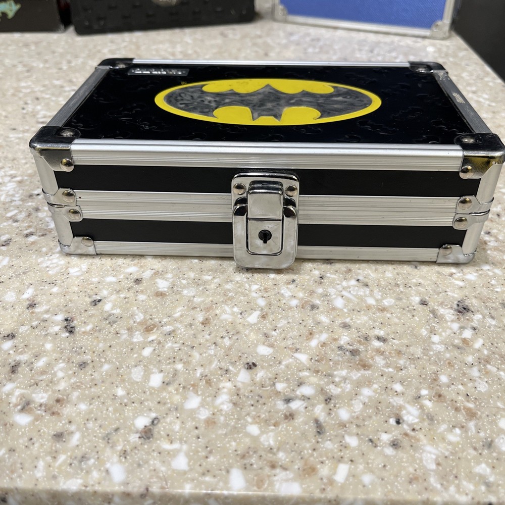 Vaultz Black Box Batman Logo Embossed 8.5"x5"x2.5"