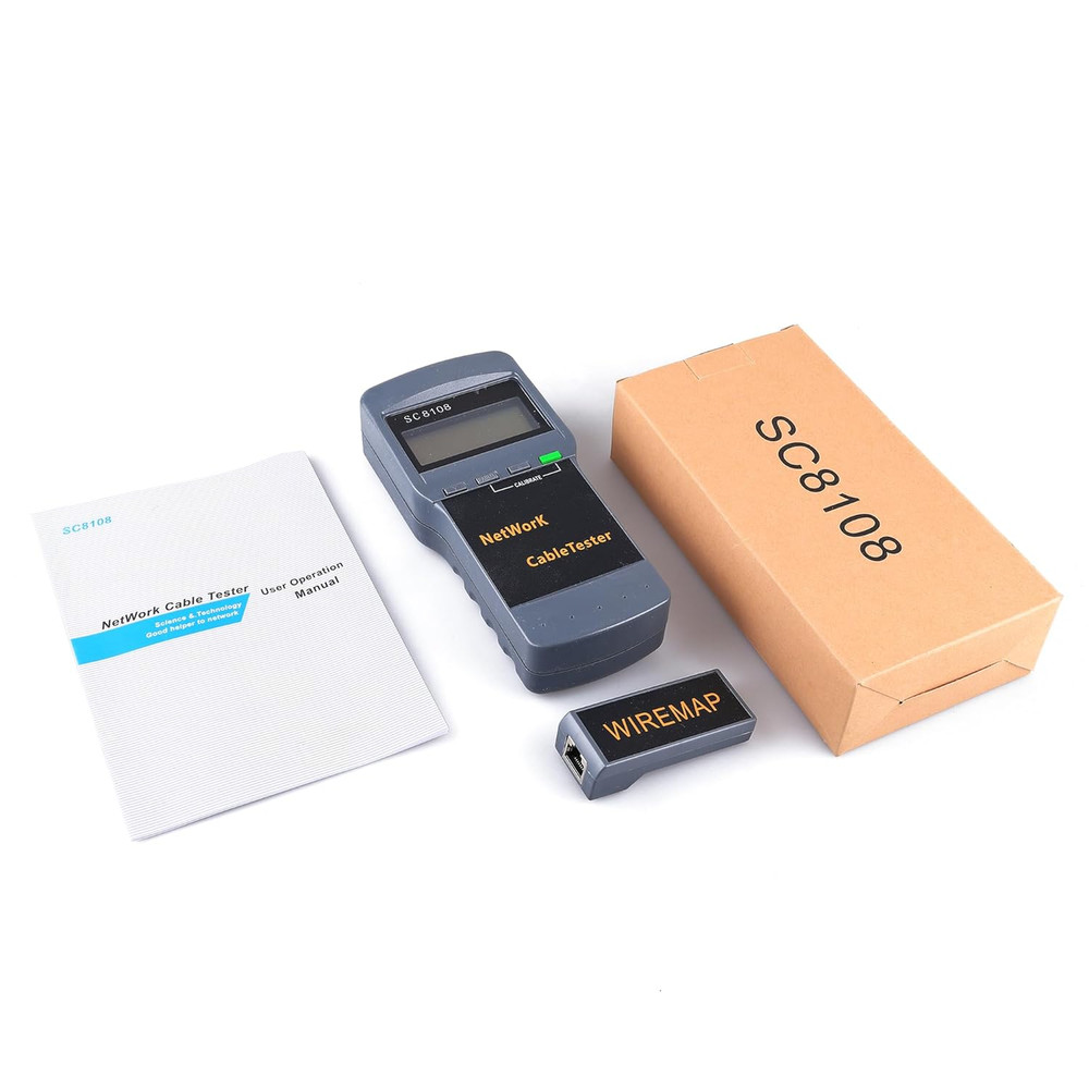 Network Analyzer Cable Checker Cable Tester SC-8108