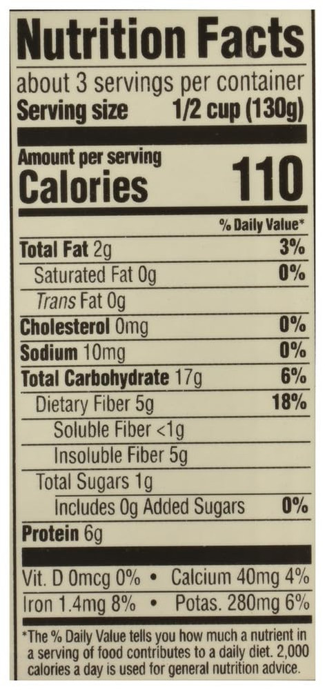 , Organic Unsalted Garbanzo Beans, 13.4 Ounce