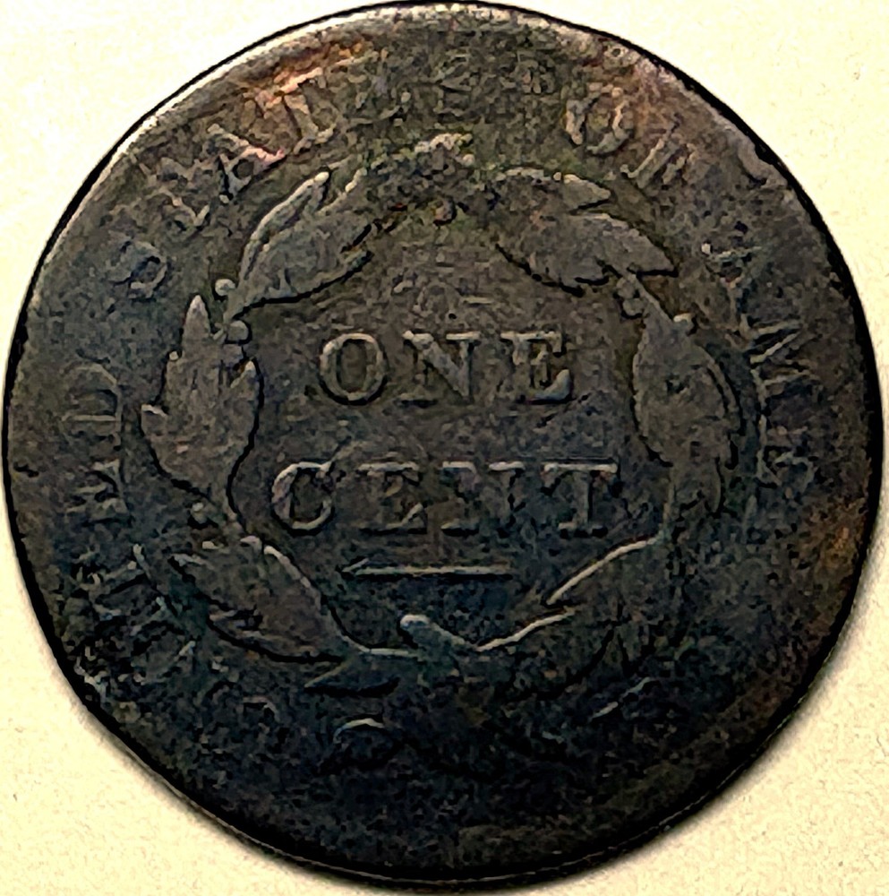 1820/19 Large Cent Good + Overdate