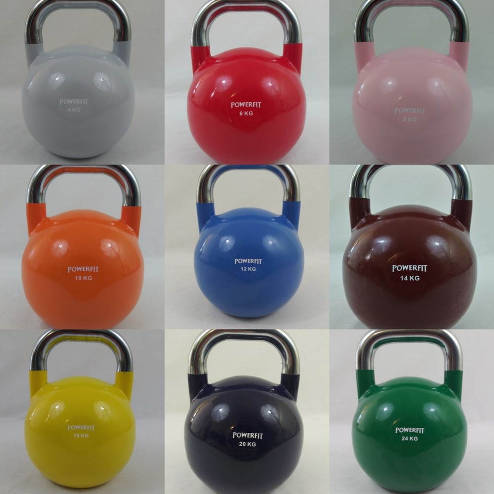 PowerFit Equipment Competition Kettlebells