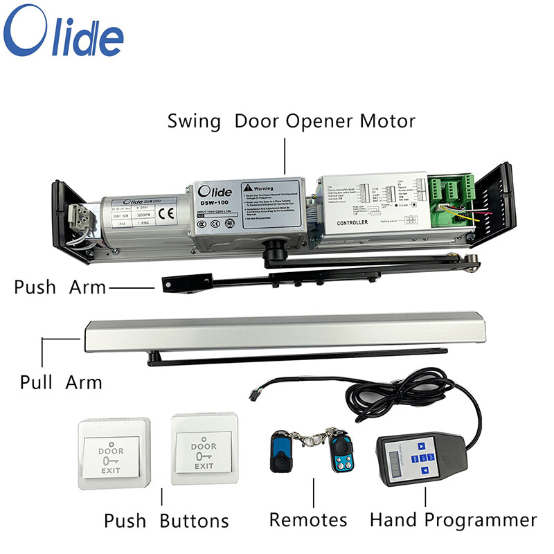 Automatic Swing Door Operator with Washroom Switch for Disabled
