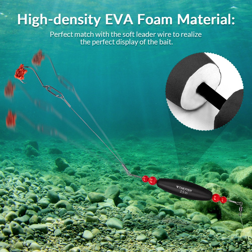 Catfish Float Rigs,Catfish Rattling Line Float for Santee Rig,Catfish Tackle