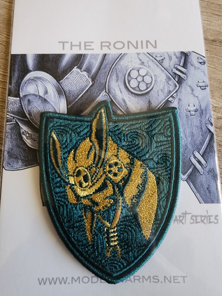 Modern Arms Quilted Ronin green gold patch