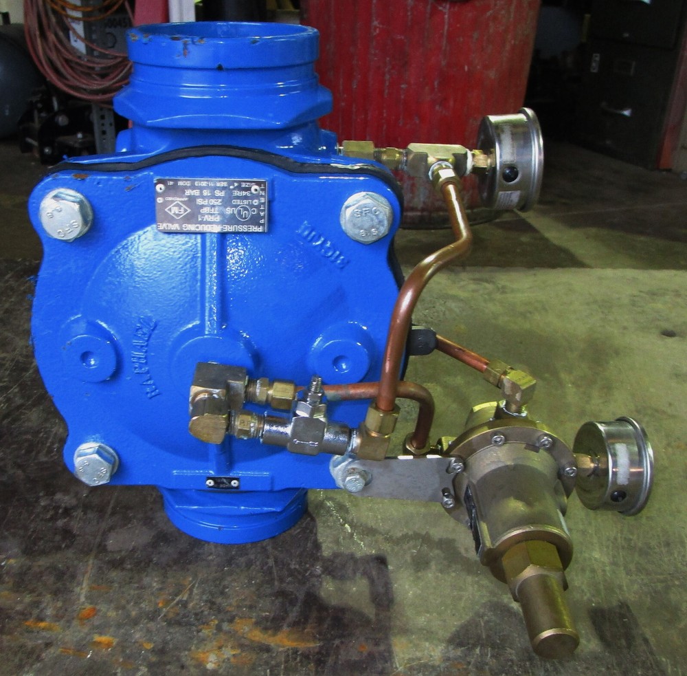 Tyco Raphael PRV-1 Pressure Reducing 4" Valve TFBP 250PSI 16BAR Missing Knob