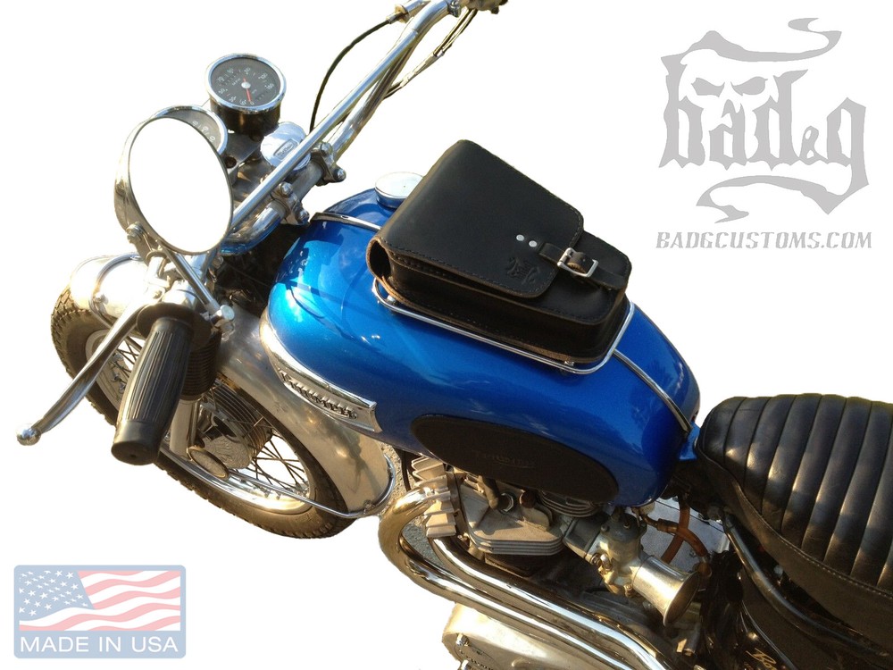 Triumph Parcel Grid Solo Tank Bag - TTB01 BAD&G CustomS