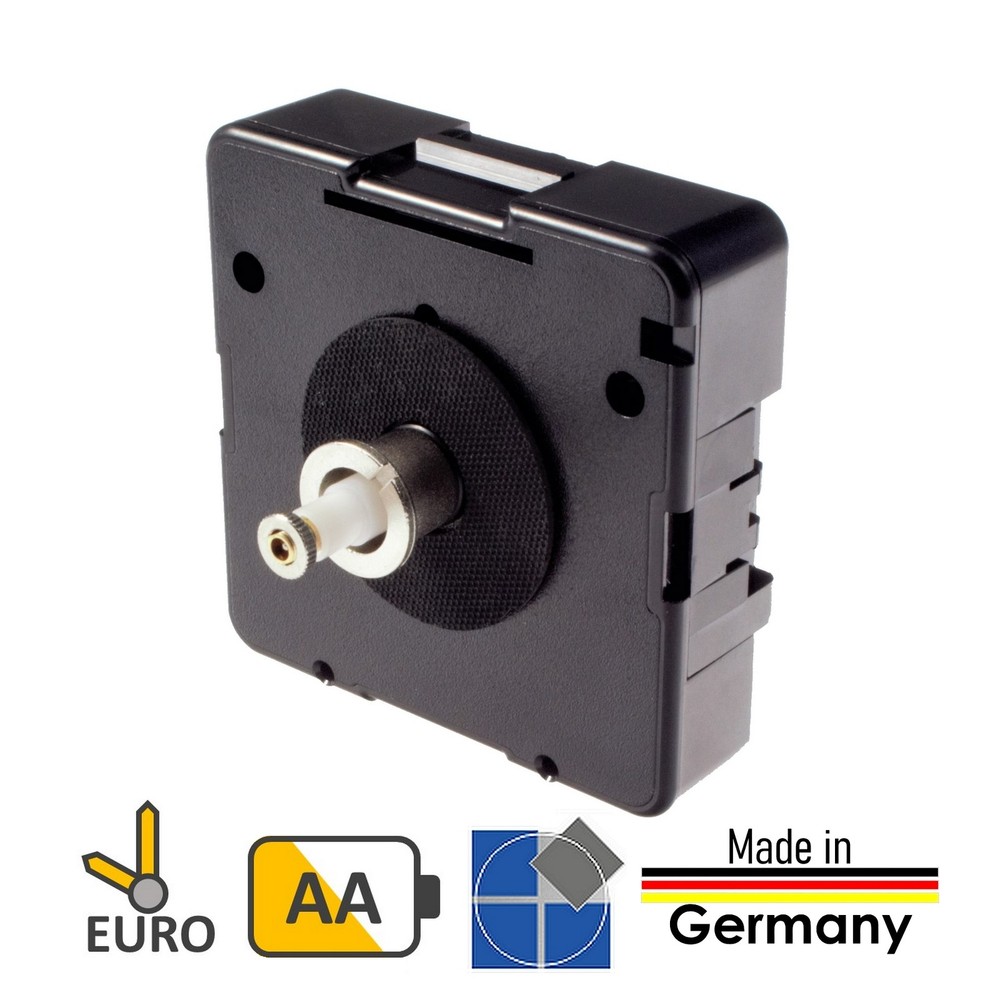 Extra strong, quiet UTS movement for longer hands with Euro perforation