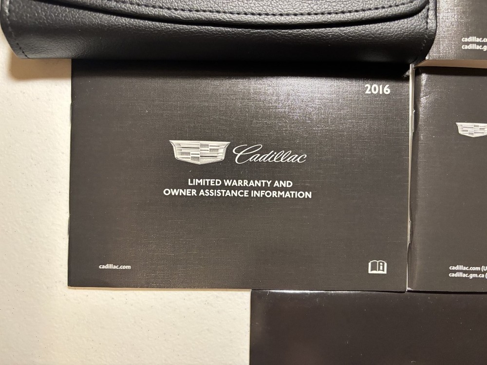 2016 Cadillac CT6 Owner Manual Set
