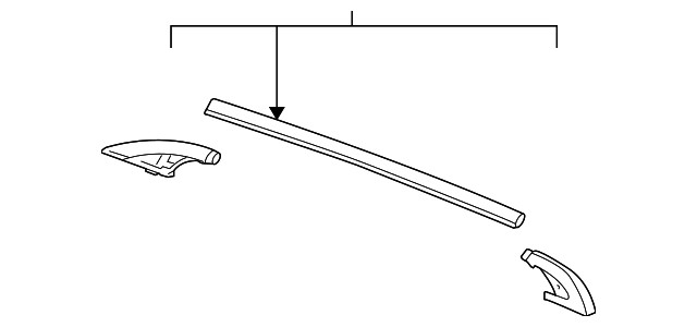 Genuine GM Side Rail 19177195