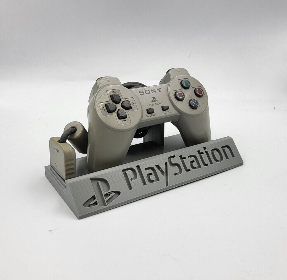 PS1 Playstation 1 Controller Display Stand - 3D Printed Lerpo3D