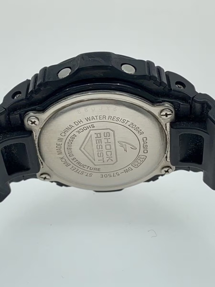 CASIO Quartz Watch G SHOCK Digital BLK