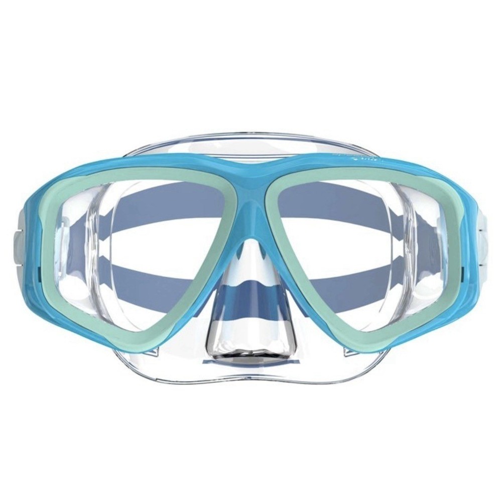 Speedo Endcap Junior Mask for Ages 6-14: Polycarbonate Silicone