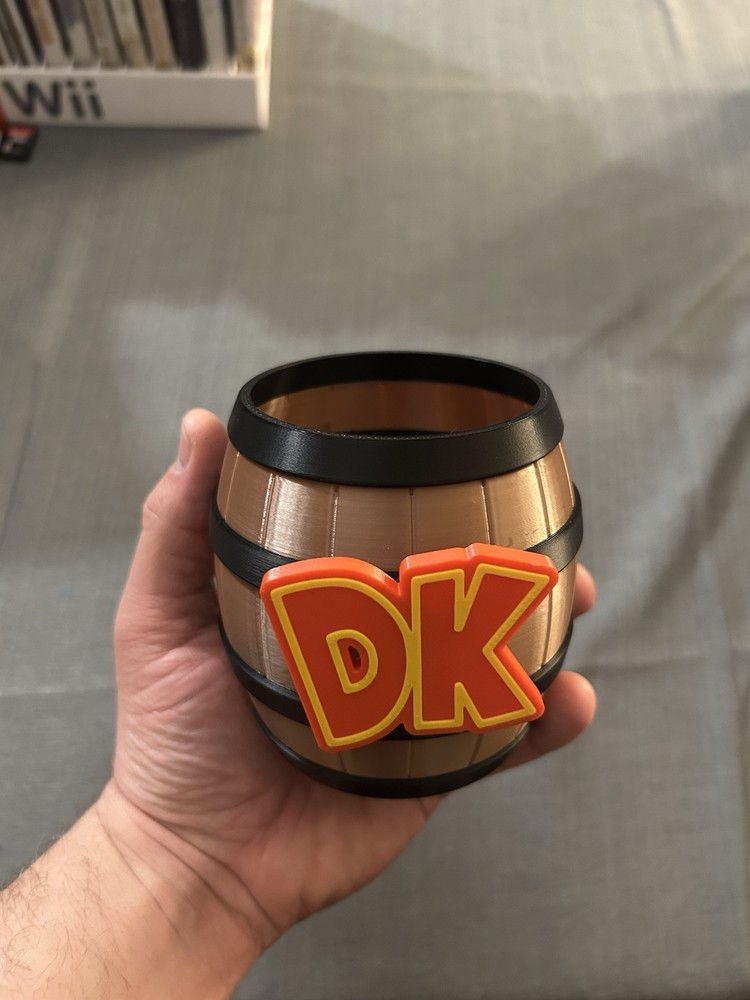 Donkey Kong Barrel - 3D Print
