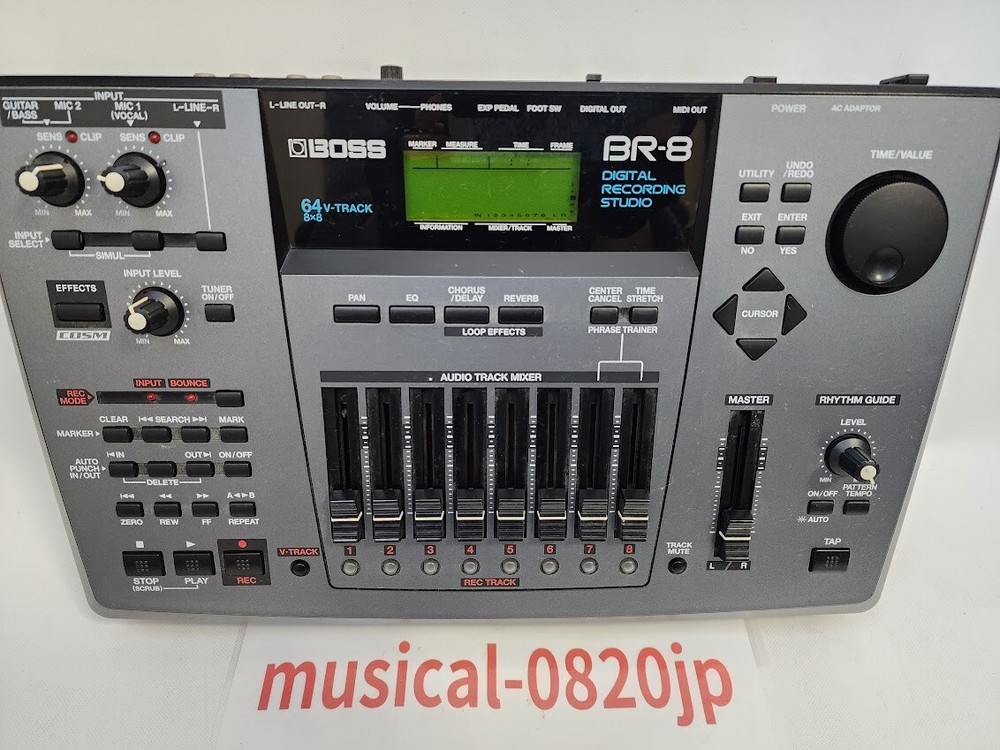 Boss BR-8 Digital Recording Studio MTR Multi Track Recorder