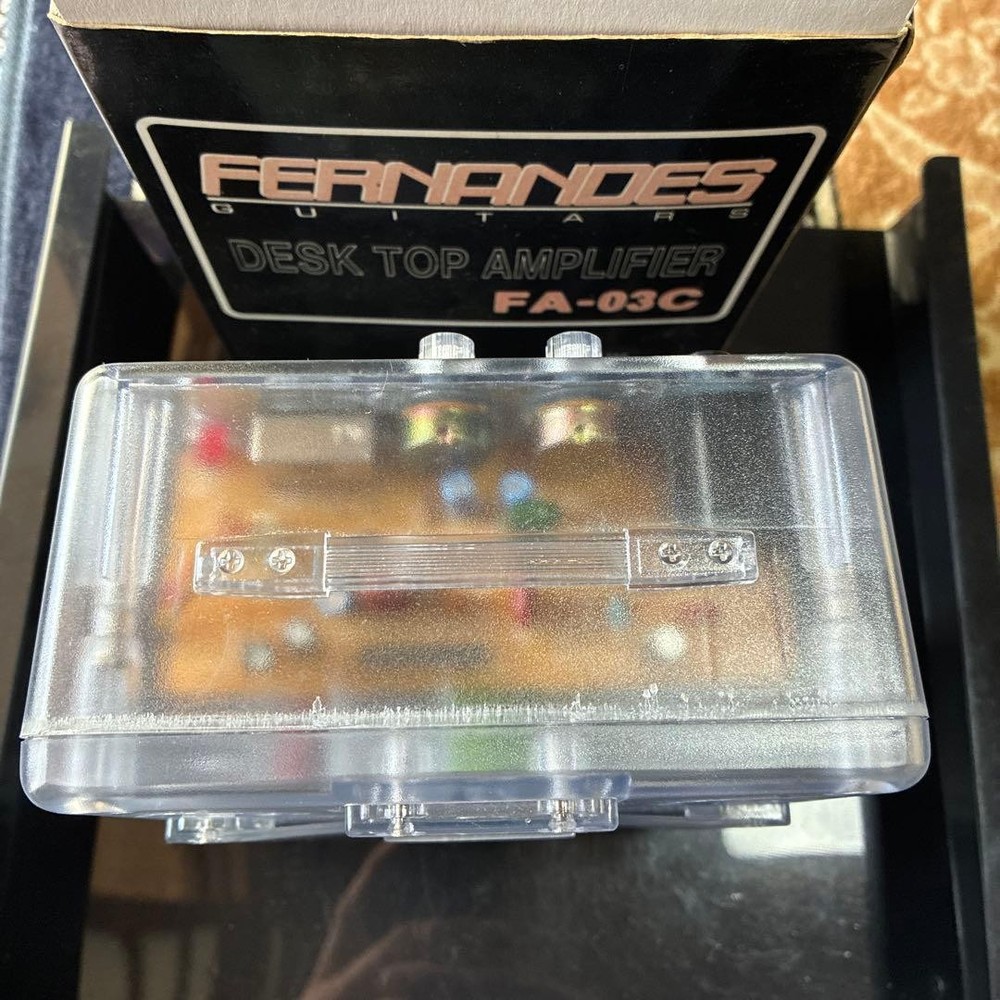 Rare FERNANDES FA-03C Desktop Mini Amp Skeleton