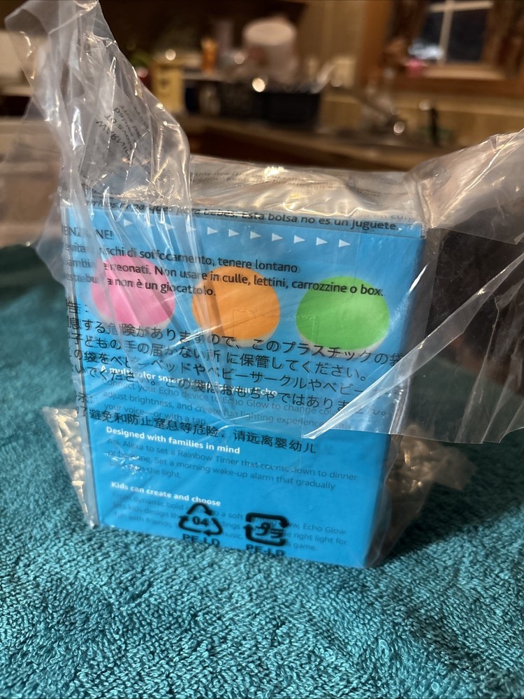 echo glow multicolor smart lamp