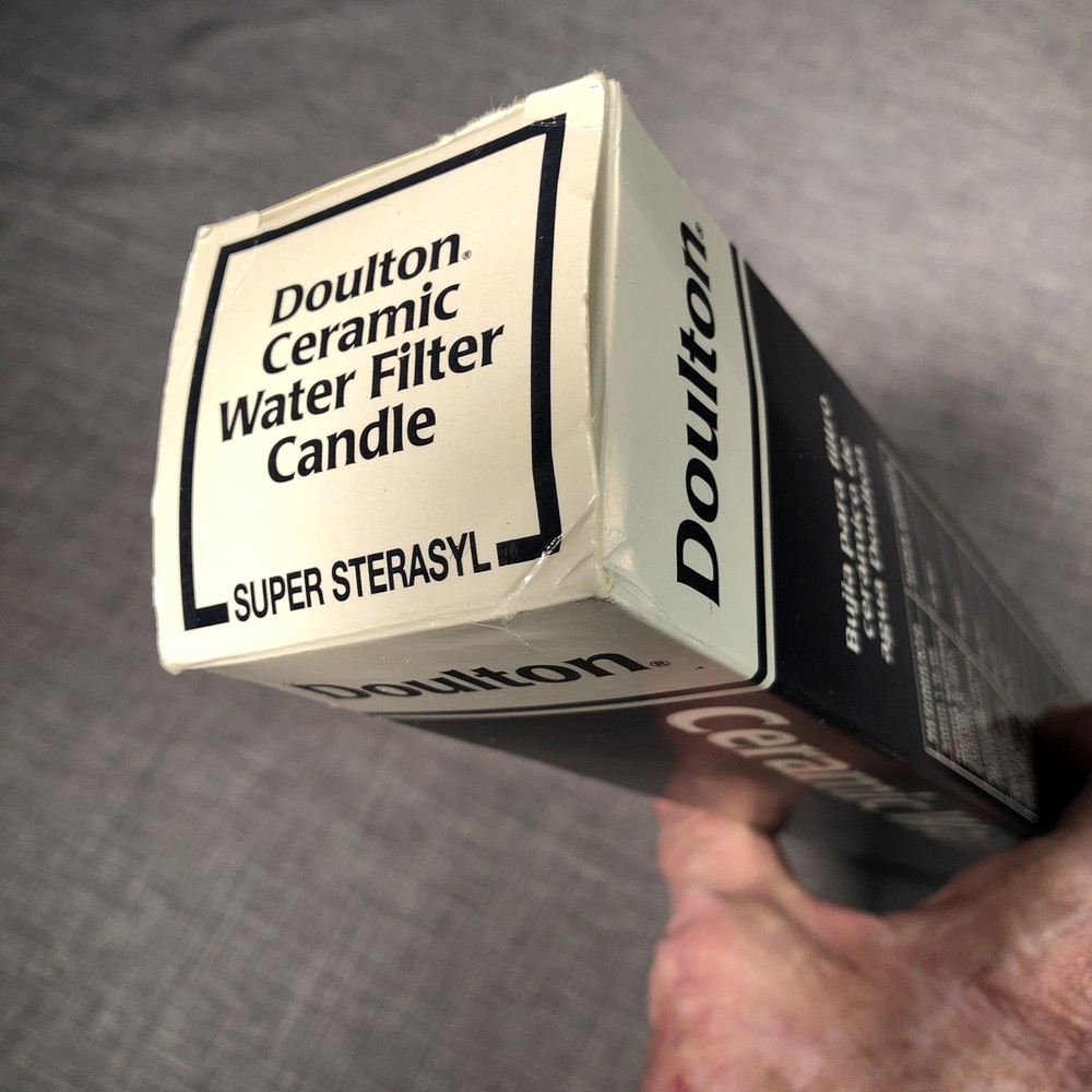 NEW Doulton Ceramic Water Filter Candle Super Sterasyl Replacement Cartridge 7"