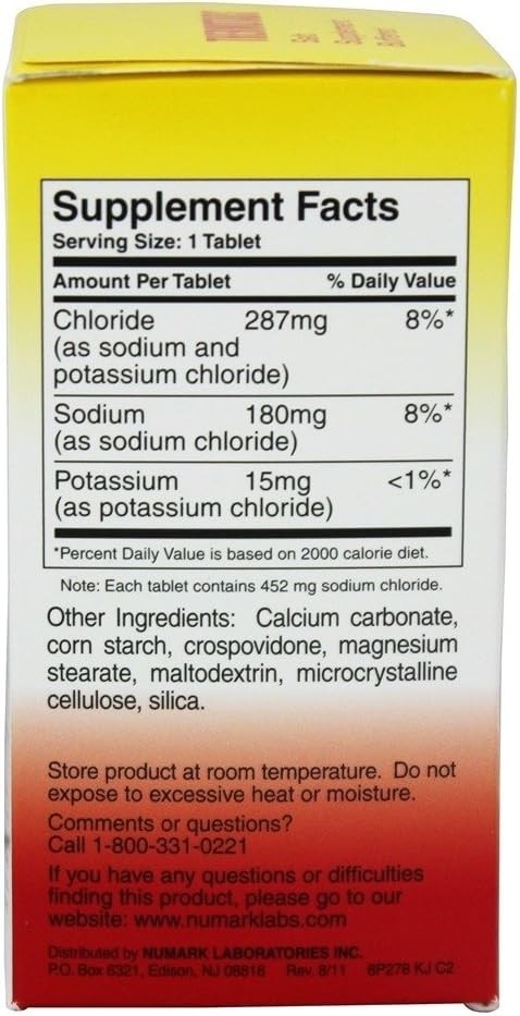 Thermotabs Salt Supplement, Buffered, 100 Tablets