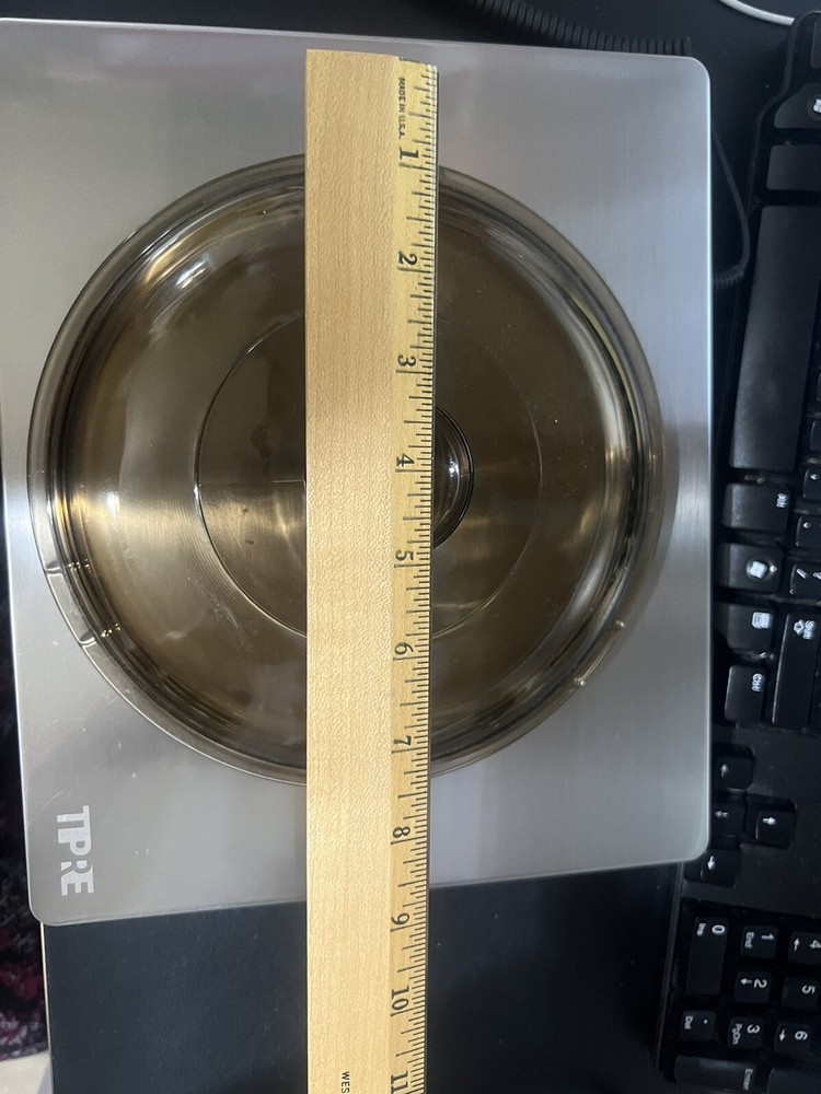 1 PYREX Vision Ware Round Glass #V-2.5-C Lid