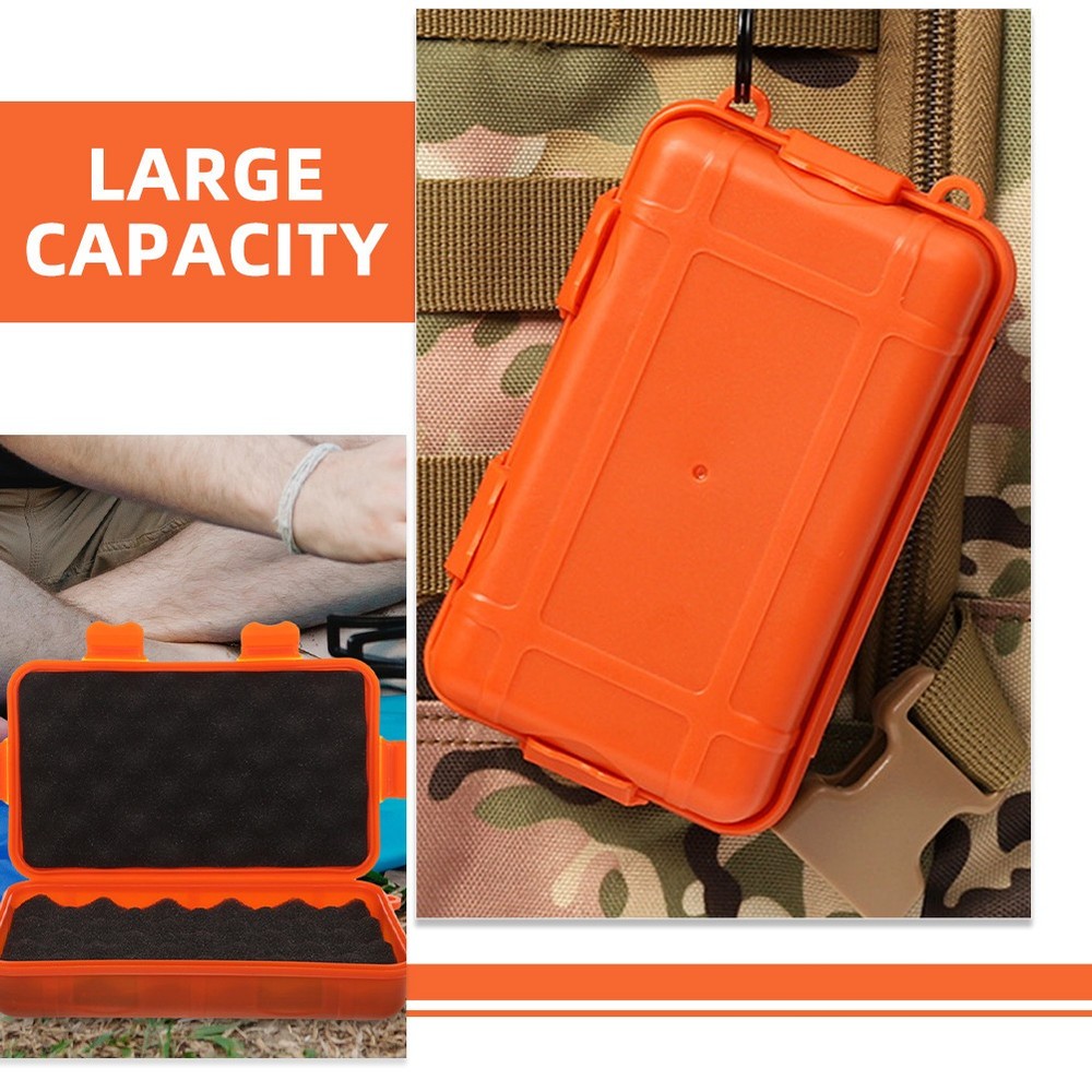 Outdoor Tools Case Carrying Plastic Box Survival Device Organizer