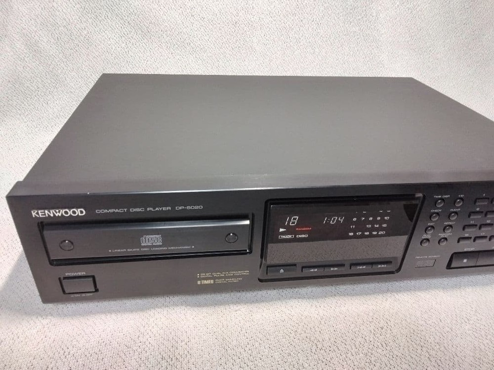 KENWOOD DP-5020 CD Compact Disc Player Tested