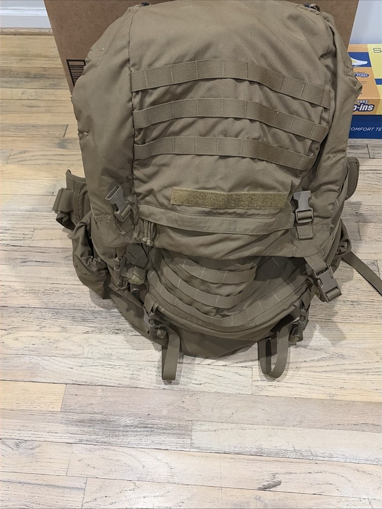 USMC Complete Main Pack FILBE Coyote Backpack Large Rucksack Assault Frame Belt