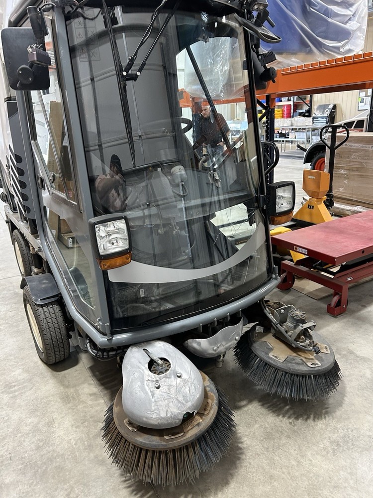 green machine sweeper