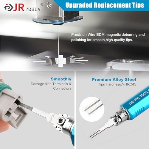 24PCS Pin Removal Tool Kit - Electrical Terminal Extractor Set for Deutsch, Mole