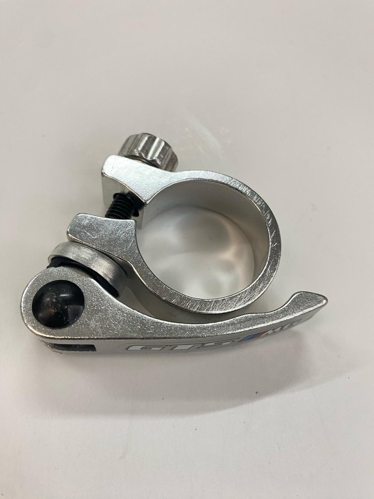 GTS Quick Release Seatpost Clamp 31.8mm Silver New